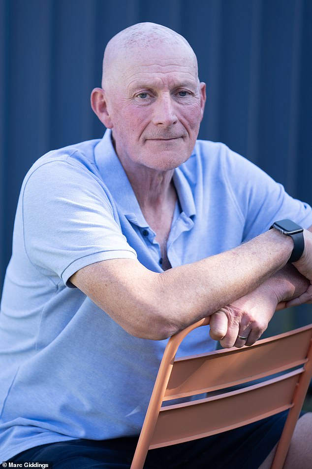 Mr Sampson has now told the Daily Mail of his previous horrifying ordeal at the hands of the attacker, who police have said has a history of 'serious violence and mental health issues'