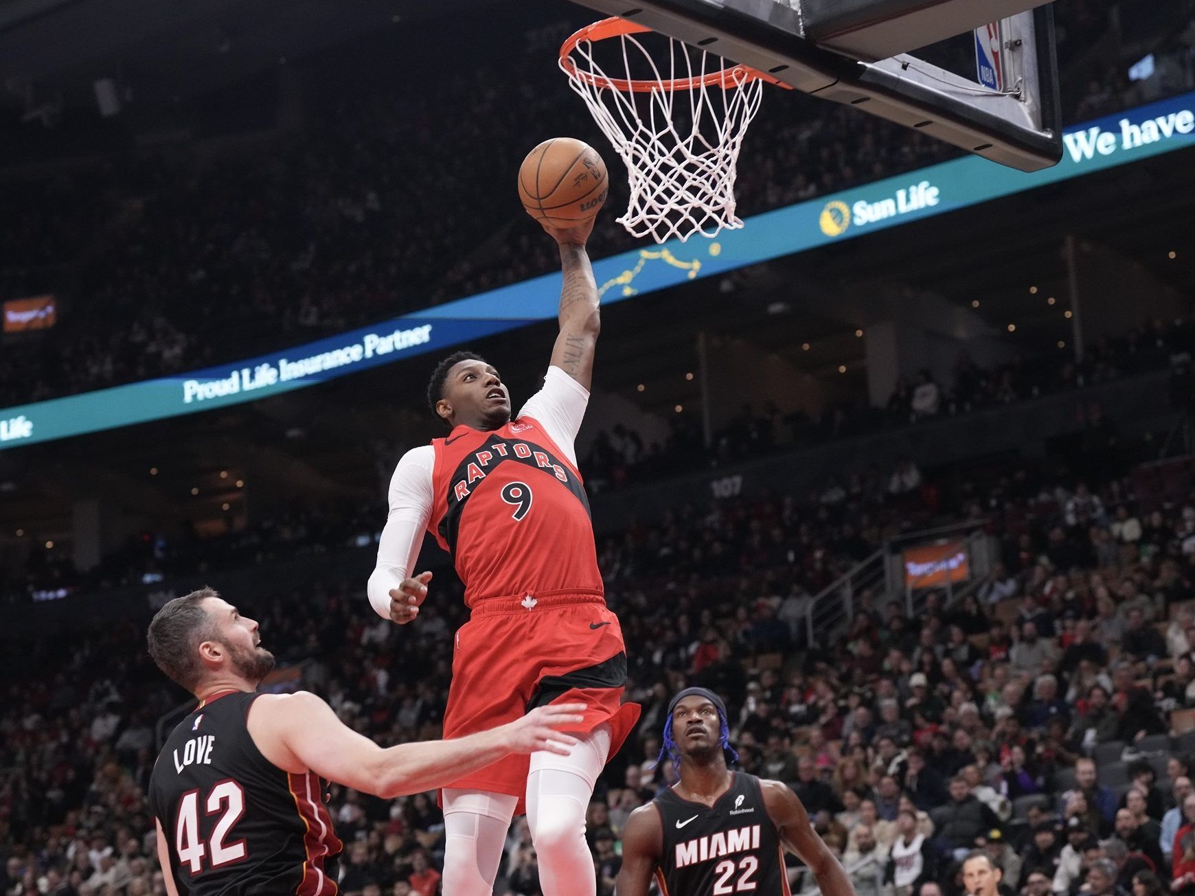 Raptors beat Heat behind another remarkable RJ Barrett home game ...