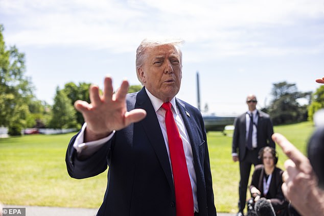 President Donald Trump delivered a 'no, no' when asked Friday if King Charles had made his change his mind on NATO. He's been extremely critical of the alliance since the advent of the Iran war