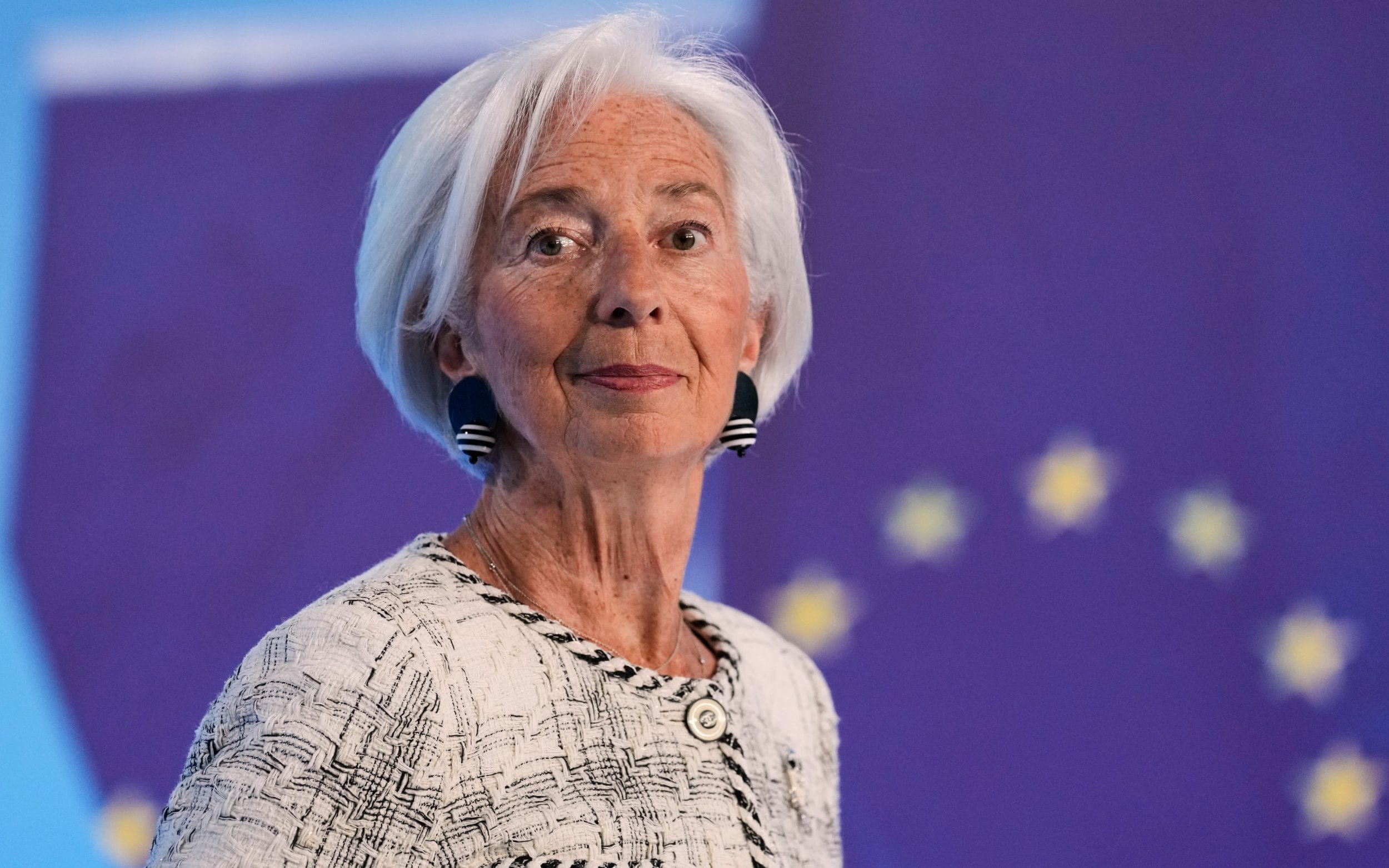 Christine Lagarde said the ECB had debated whether to raise interest rates - AP Photo/Michael Probst