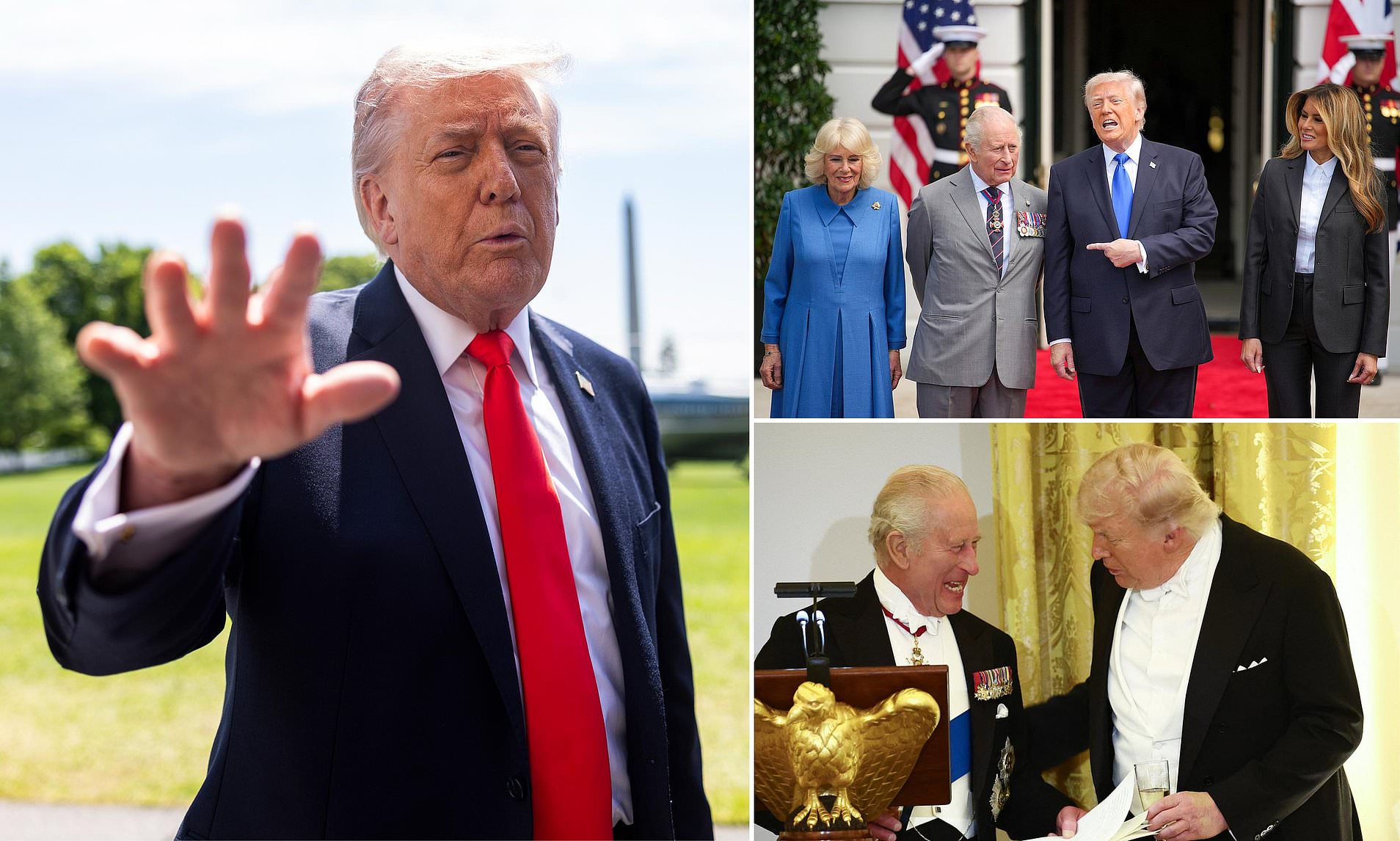 Stubborn Trump waves off King's royal charm offensive on NATO