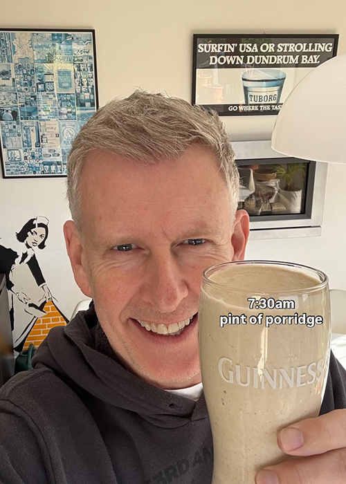 Patrick Kielty. Pic: Late Late Show/Instagram