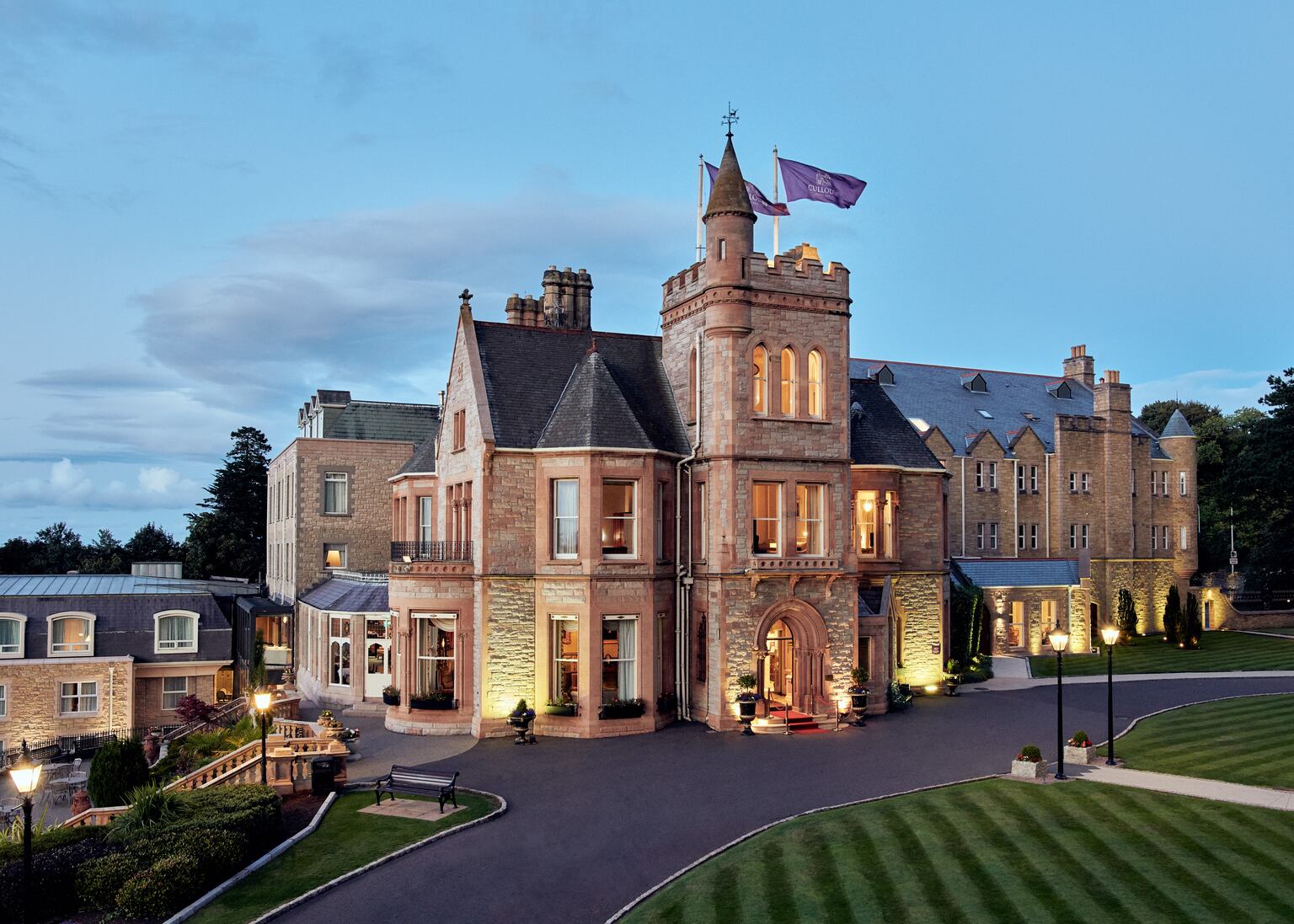 The Culloden Estate and Spa is six miles from Belfast city