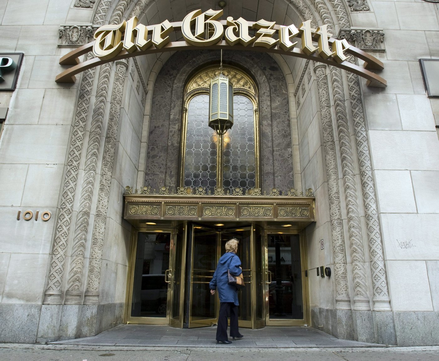 The Gazette newspaper offices pictured on Tuesday, October 6, 2009 in Montreal. THE CANADIAN PRESS/Ryan Remiorz