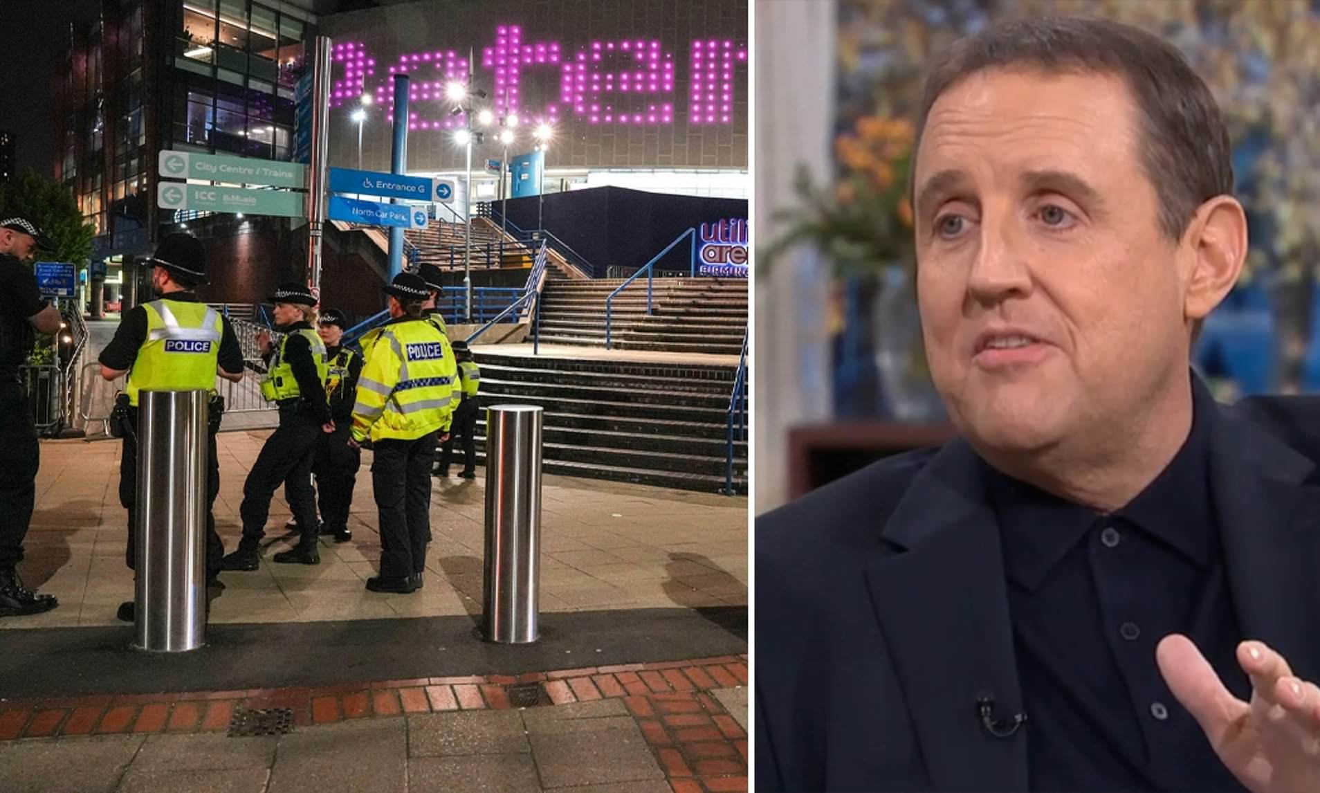 Teenager, 19, is charged over 'bomb hoax' at Peter Kay gig