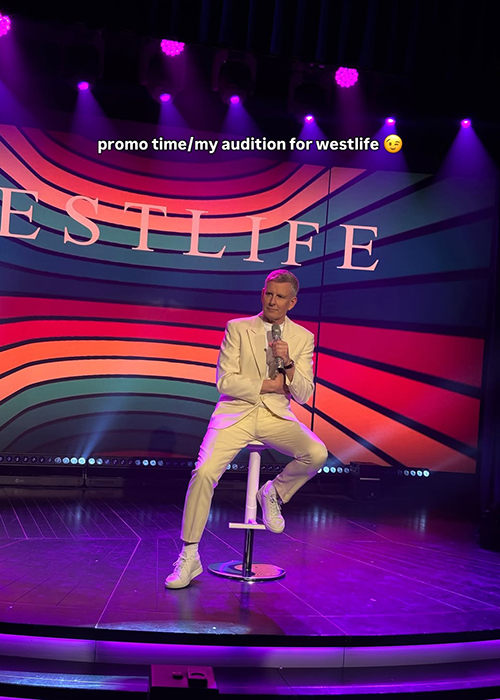 Patrick Kielty. Pic: Late Late Show/Instagram