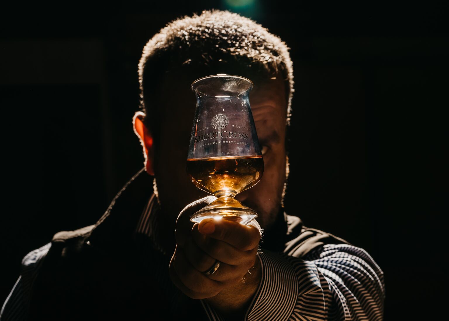 David Boyd-Armstrong examines his Co Down-made Irish whiskey. The Rademon Estate Distillery, like other Irish whiskey producers in the north are set to benefit from the removal of US tariffs.