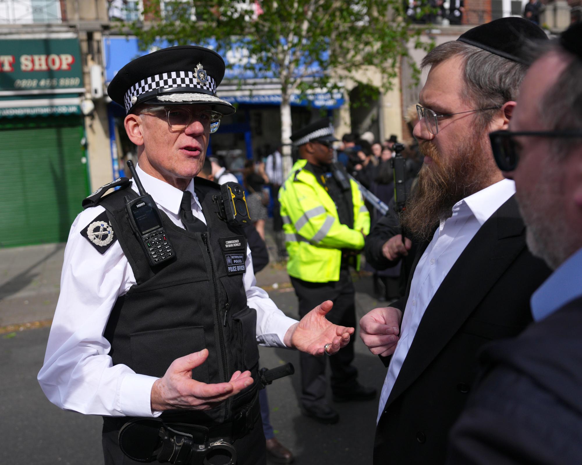 Metropolitan police commissioner Mark Rowley accused Green party leader Zack Polanski of 'fueling tensions' after he reshared a post on social media