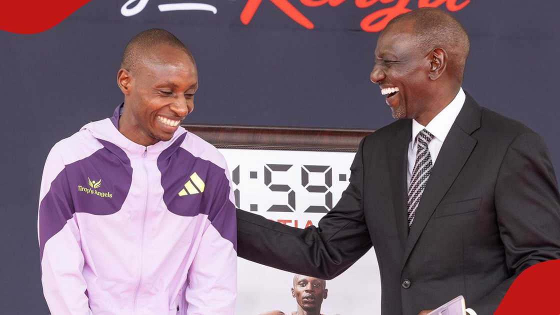 Sabastian Sawe: Kenyan Women Express Interest in Marathoner after Ruto Gifts Him KSh 8m, Other Gifts Source: Facebook