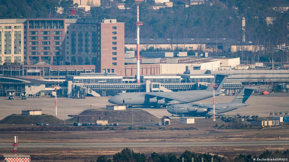 Ramstein in southern Germany is regarded as the US' largest overseas air force base [FILE: Mar 24, 2022]