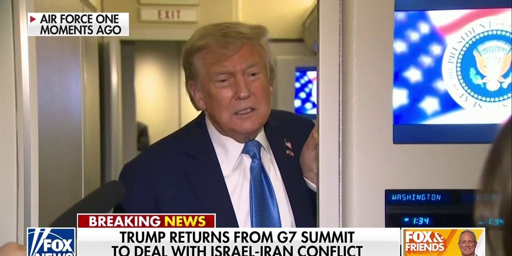 Trump insists he's not looking for a ceasefire with Iran | Fox News Video